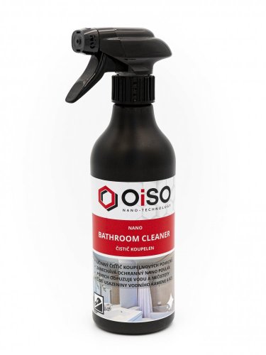OiSO Nano čistič koupelen BATHROOM CLEANER 500 ml
