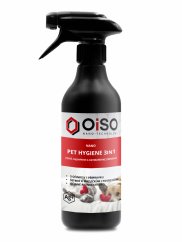 OiSO Čistič, odstraňovač zápachu a dezinfekce PET HYGIENE 3v1